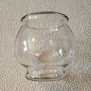 Vibrant Life Footed Glass Fish Bowl